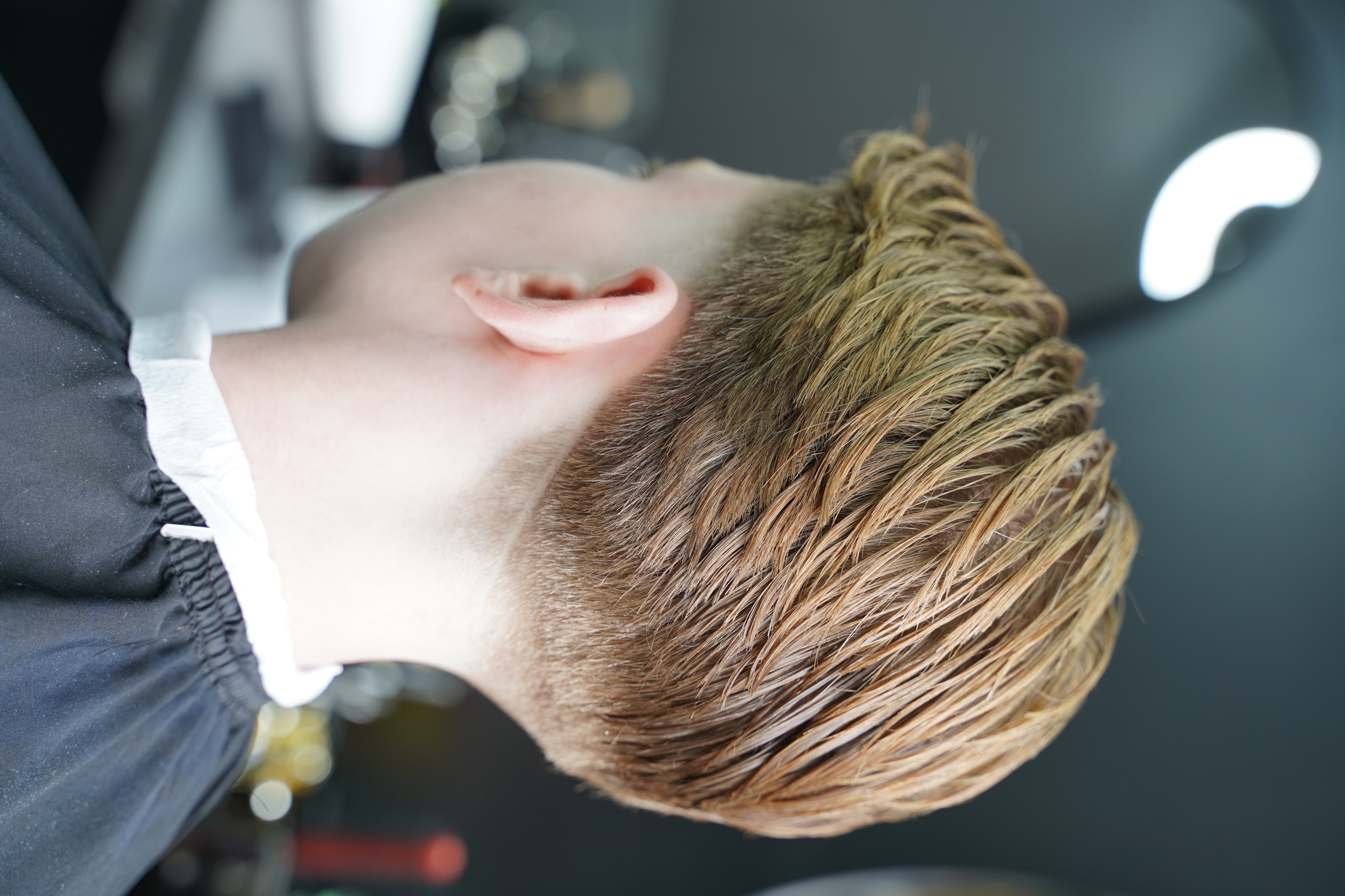 Coupe taper chez Akridi Barber